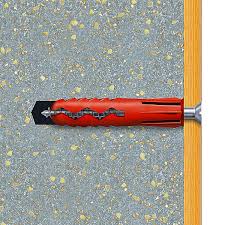 Plasplugs Red Super Grips Fixings 100 Pack