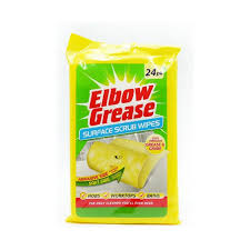 Elbow Grease Antibacterial Wipes Lemon Fresh Pack 80