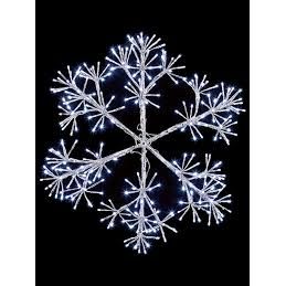 Premier White Starburst Snowflake 660 LEDs