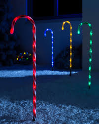 Premier Candy Cane Path Light Multi Pk4