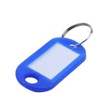 Securpak Key Ring With Tab Pack 8
