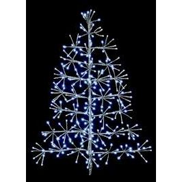 Premier 810 LED Multi Bright Tree Silver