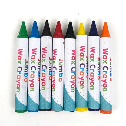 Anker 12 Pack Jumbo Wax Crayons