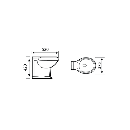 Astley Back to Wall Pan