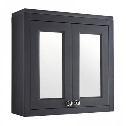 Buckingham Mirror Cabinet Black Oak