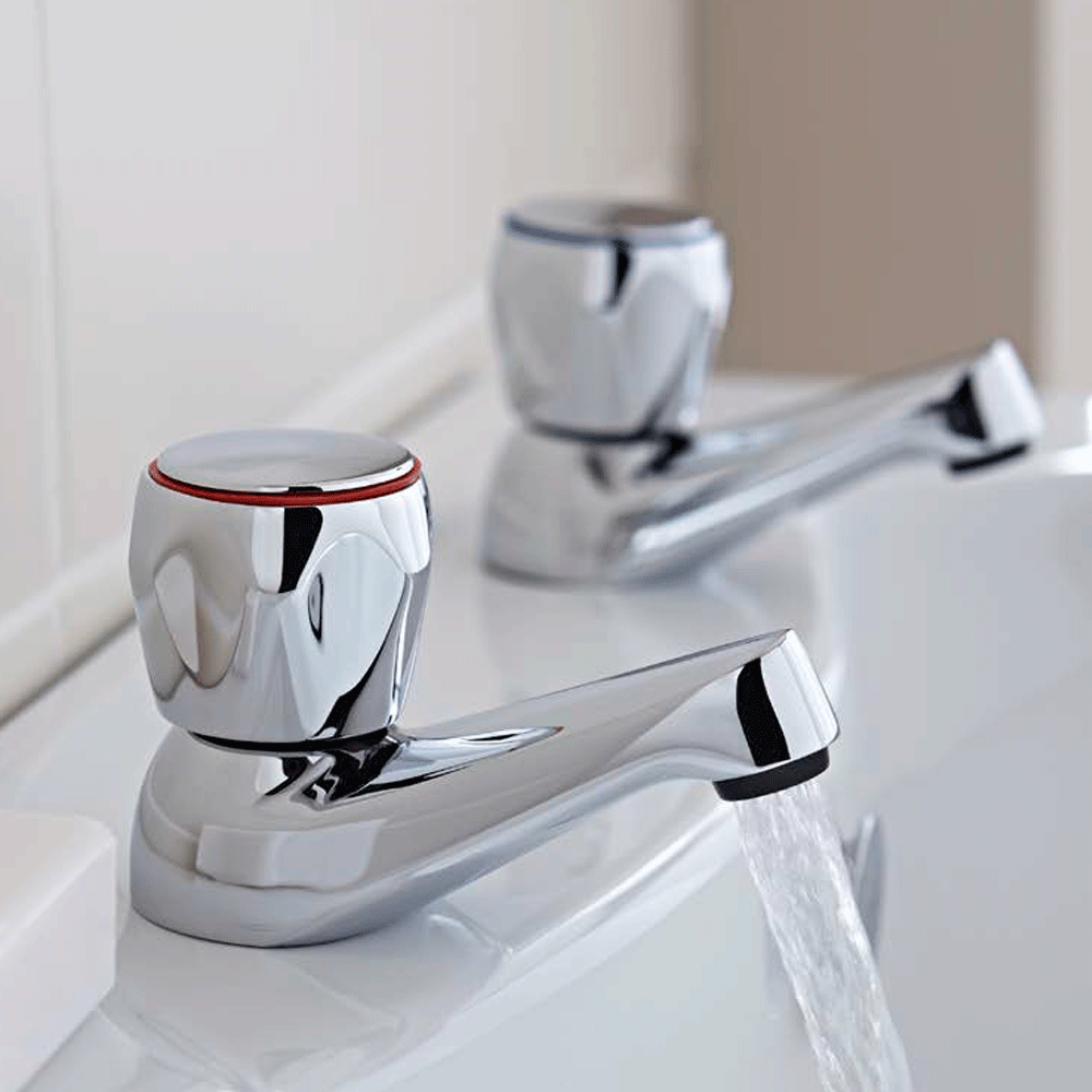 Alpha 3/4" Bath Taps (Pair)