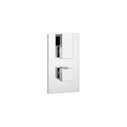 Element concealed thermostatic shower valve