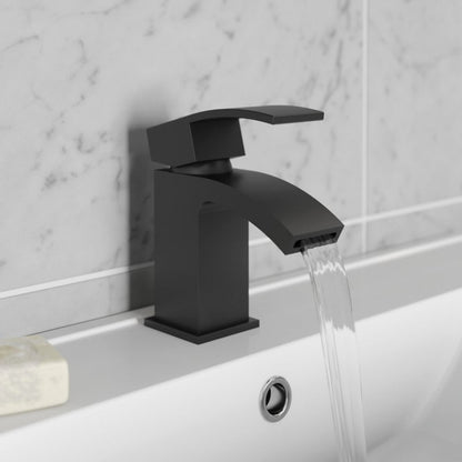 Fiuto Nero Mono Basin Mixer (T8322NW) Full Black