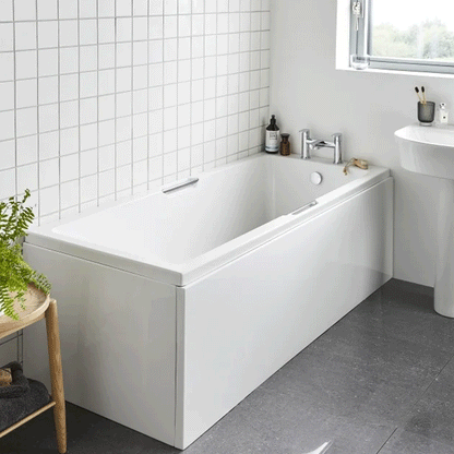 Luxe Gripped 1500x700 Bath with Legs