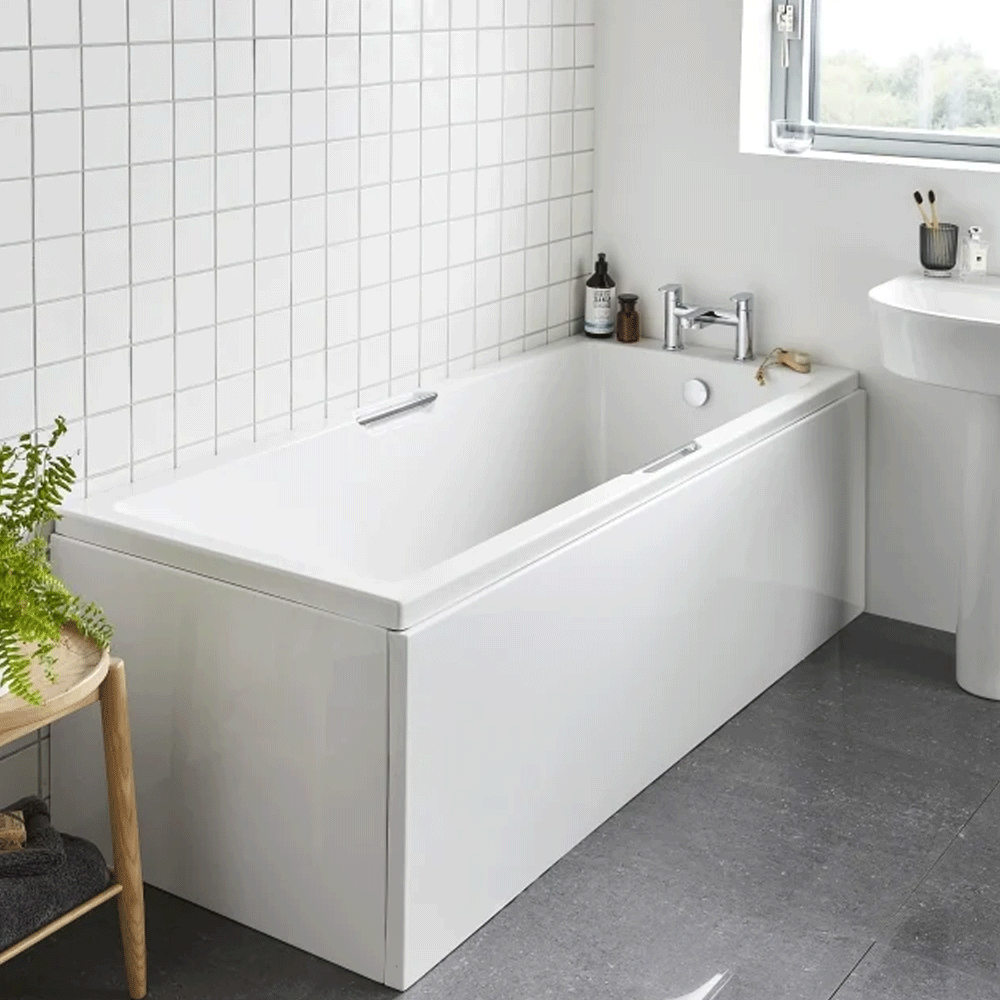 Luxe Gripped 1600x700 Bath with Legs