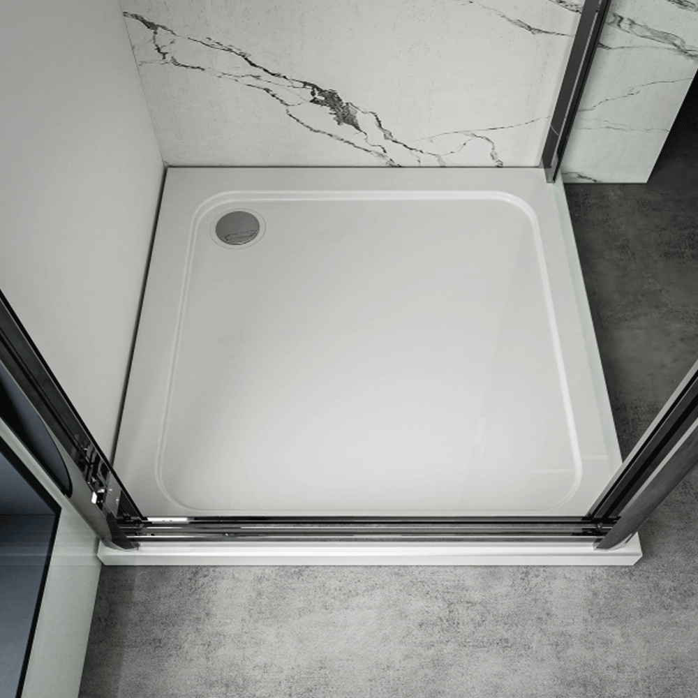 K-Vit 900 x 900mm Square Low Profile Tray