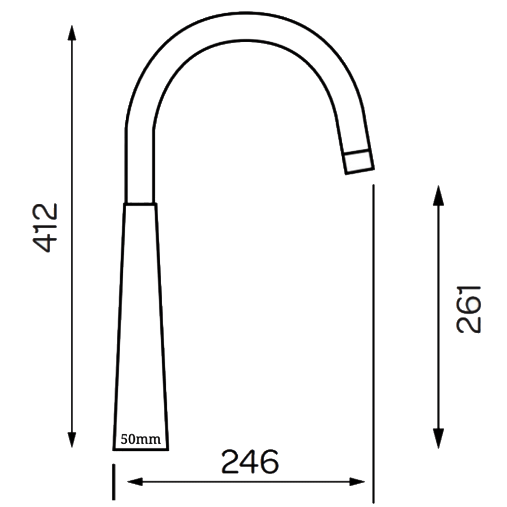 MONO SINK MIXER