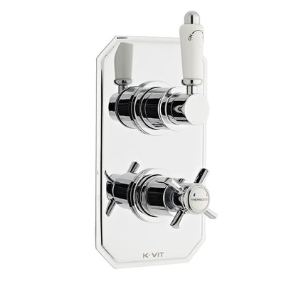 Klassique concealed thermostatic shower valve+diverter