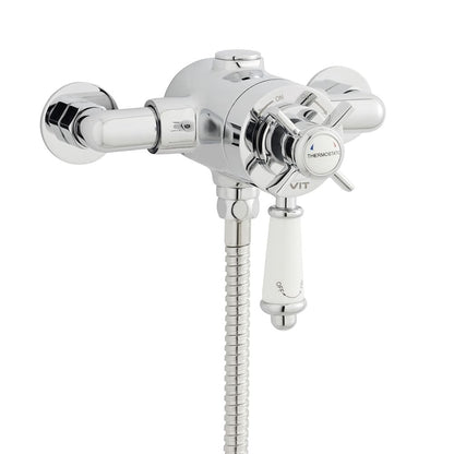 Klassique exposed thermostatic shower valve