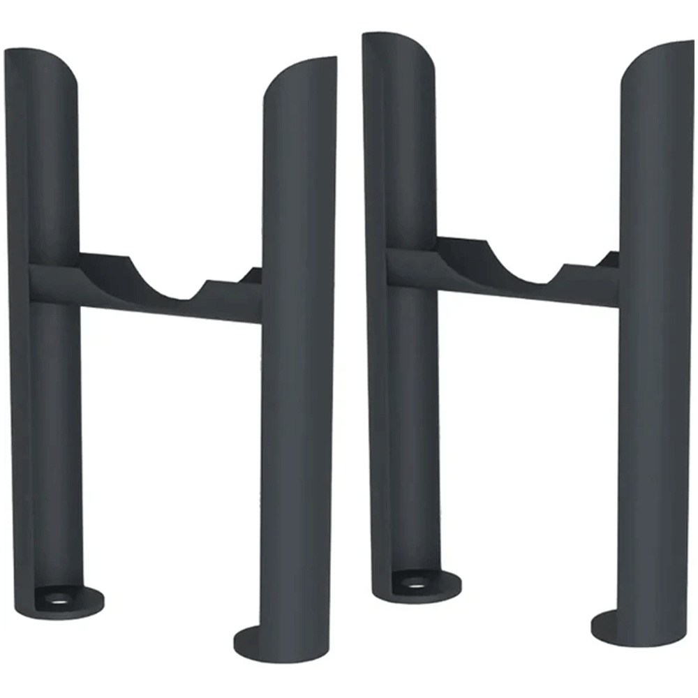 3 column Insertable Feet (pair) Anthracite