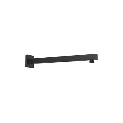 Nero Square Wall Shower Arm