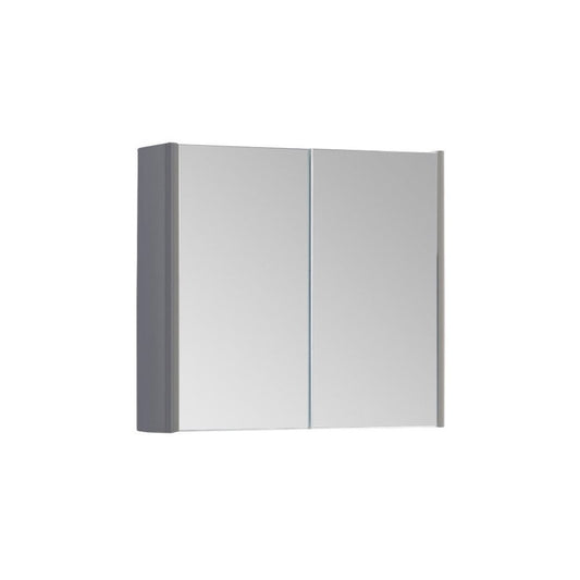 Options Mirror Cabinet 800m Basalt Grey