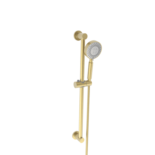 Adjustable Slide Rail Kit Brushed Brass