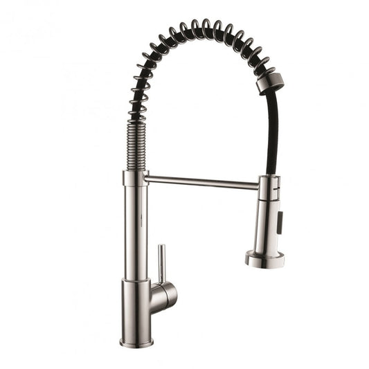 CHROME PULL OUT KITCHEN MIXER TAP