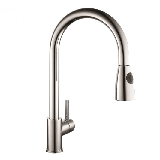 PULL OUT KITCHEN TAP BRUSHED FINISH