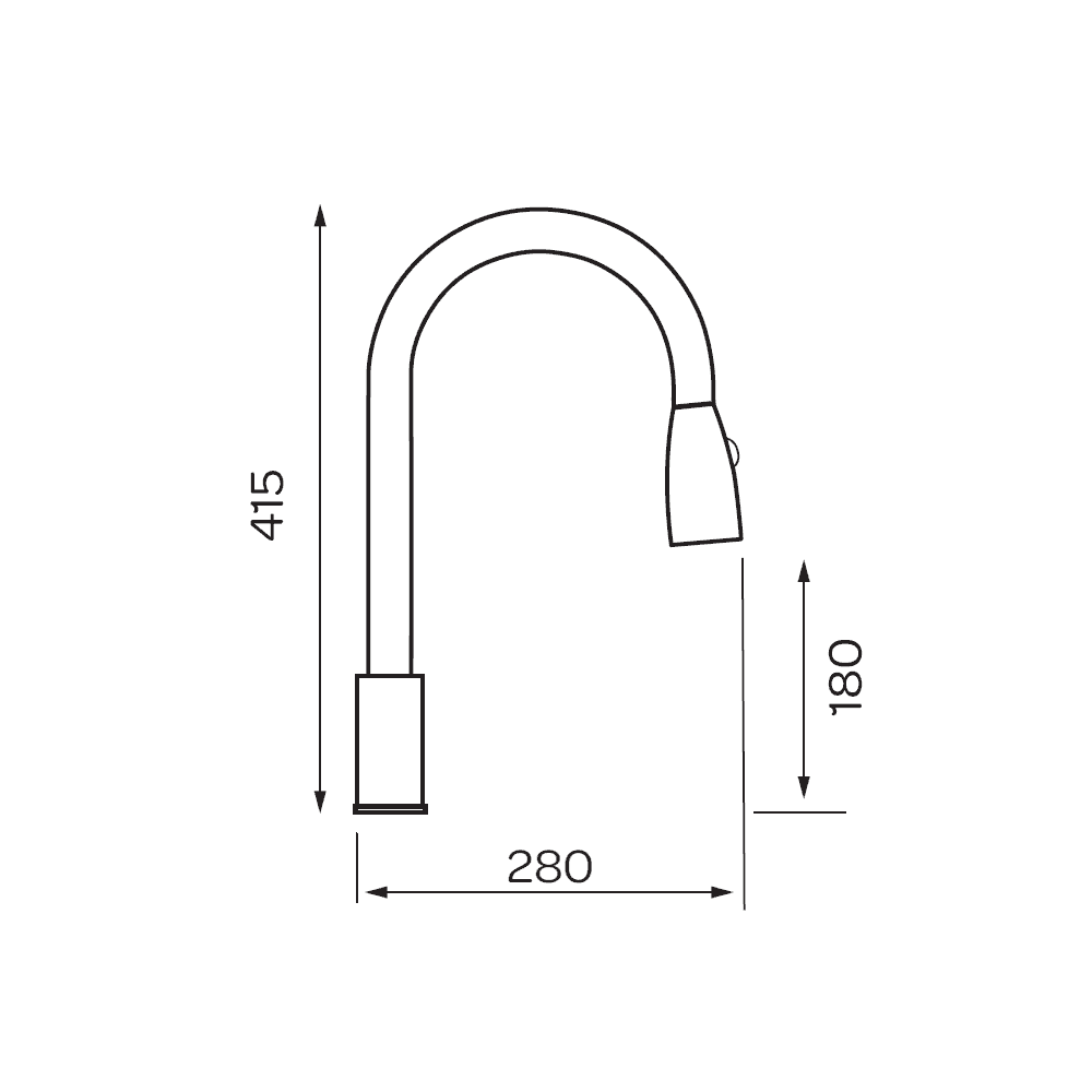 MITIGEUR D'ÉVIER MONO