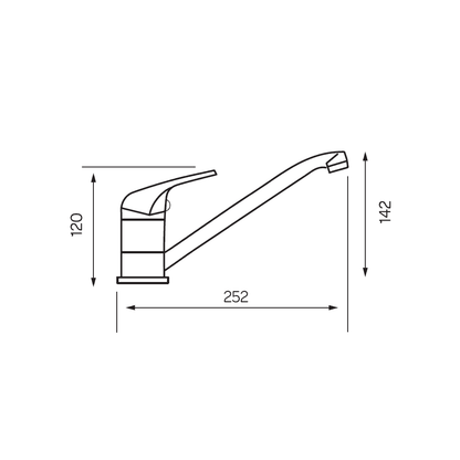 MONO SINK MIXER