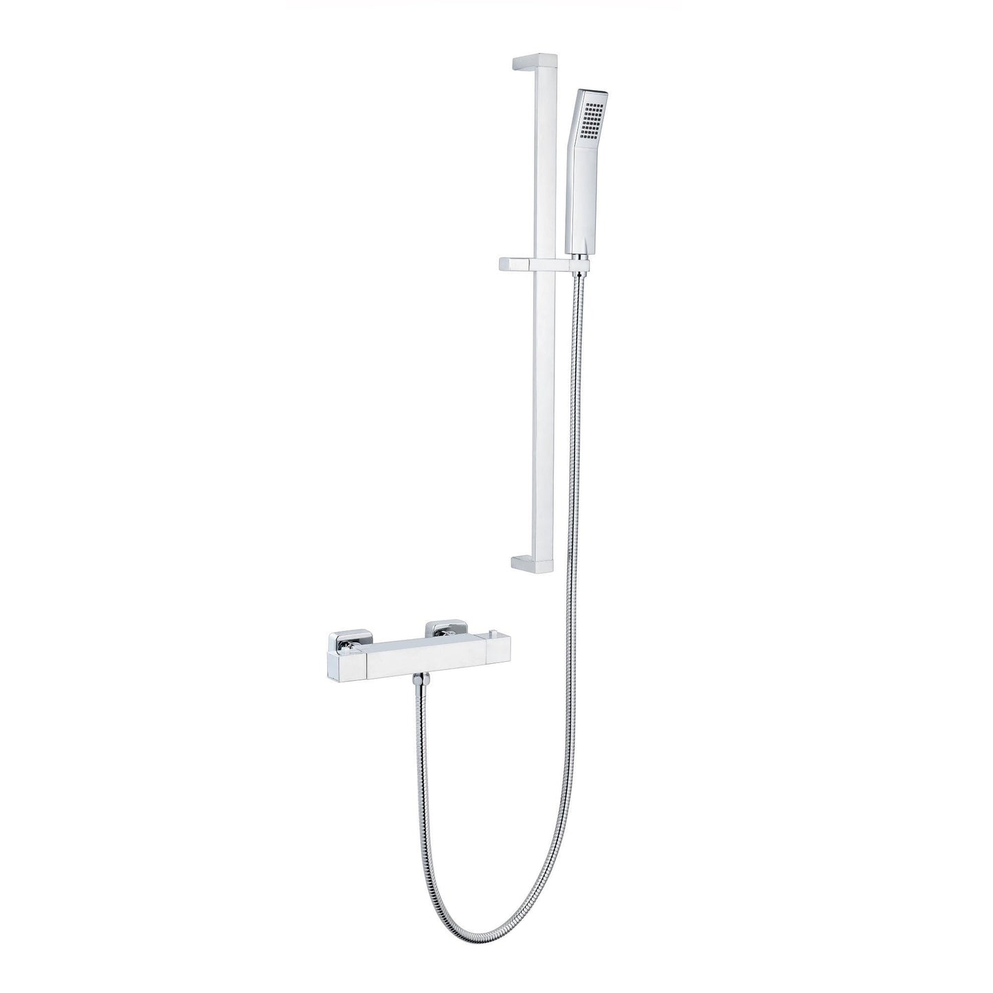 Pure Thermostatic Bar Shower with Adjustable Slide Rail Kit