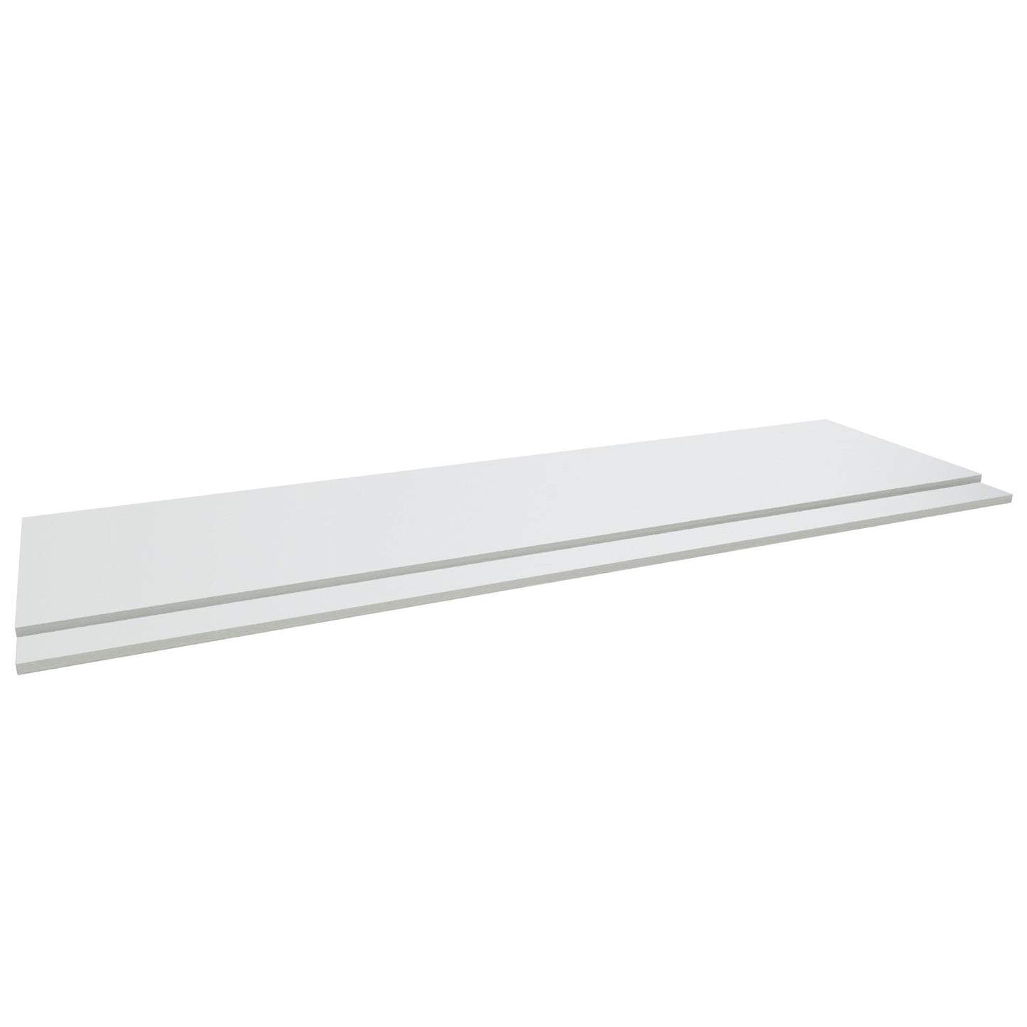 Panel frontal Purity de 2 piezas, 1800 mm, blanco