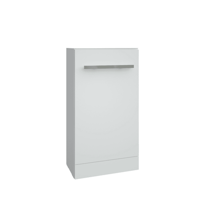 Purity Floor Standing Cloakroom Unit White