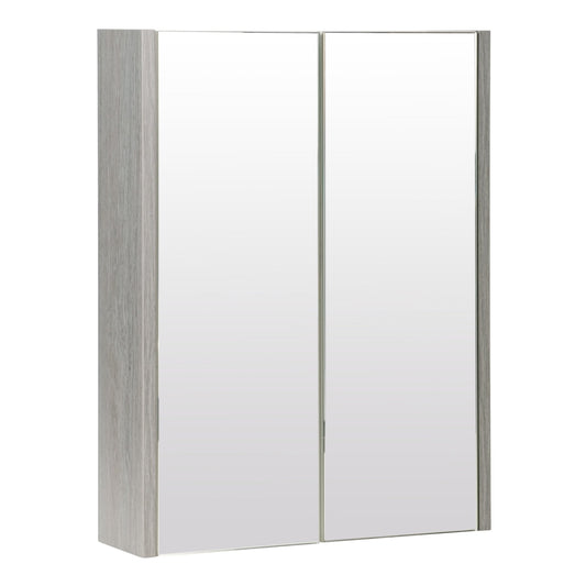 Purity 500mm Mirror Cabinet Silver Oak