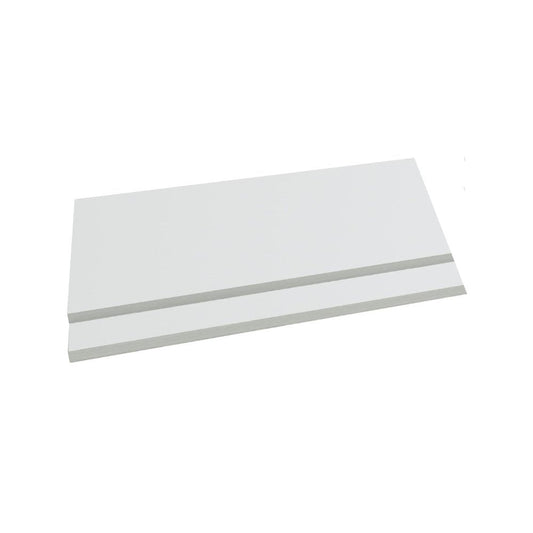 Purity 700mm 2 Piece End Panel White