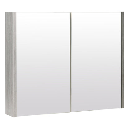 Purity 800mm 2 Door Floor Standing Unit Silver Oak