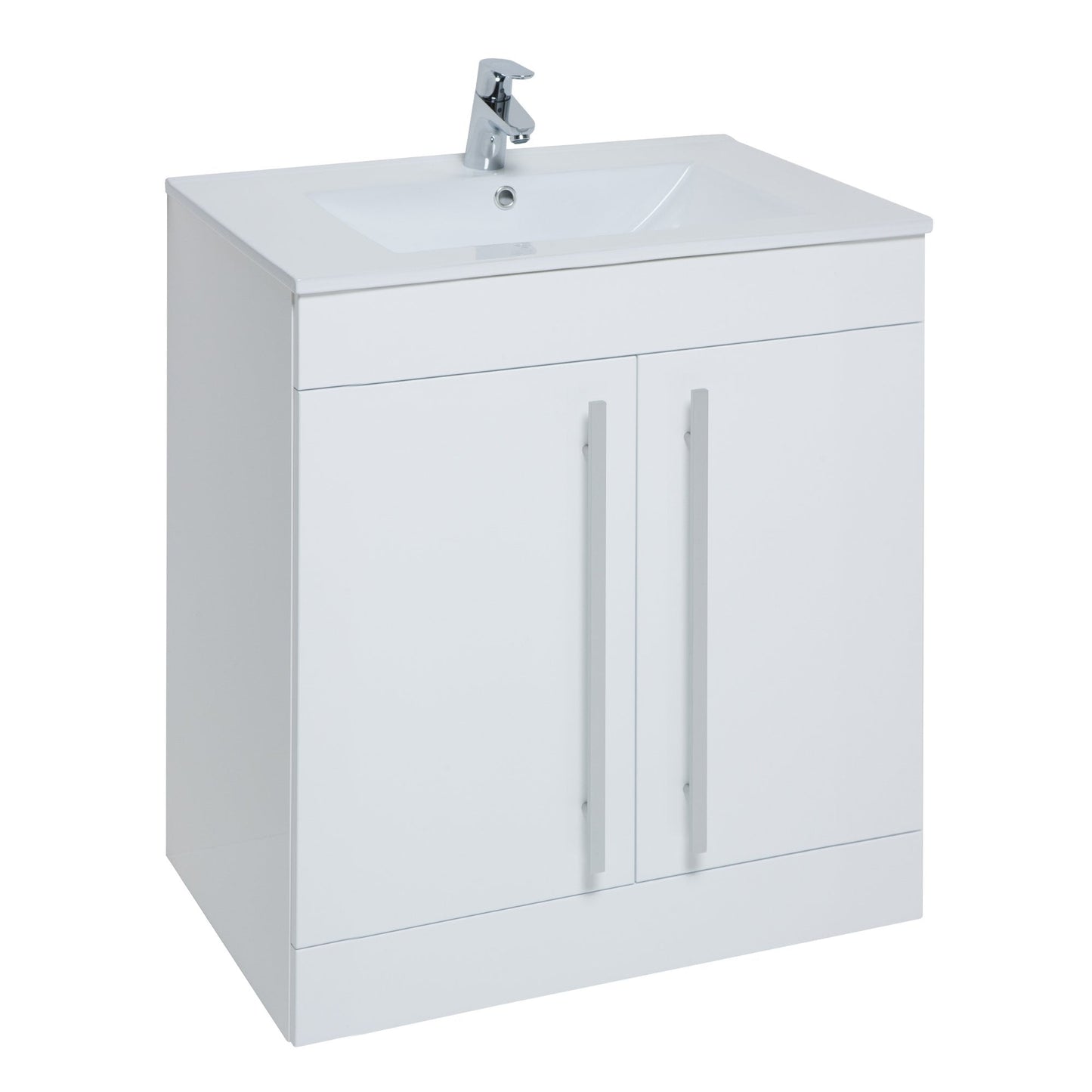 Purity 800mm 2 Door Floor Standing Unit White