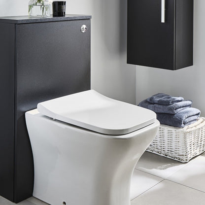 Purity Nero 505mm WC Unit Matt Black