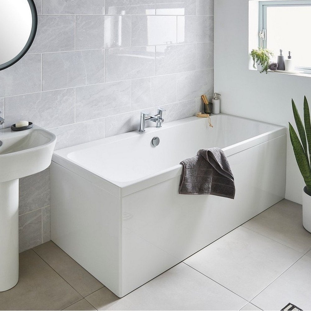 Refine Duo 1700x750 Bath with Legs