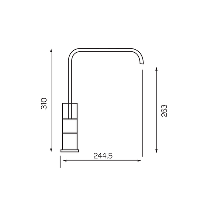 MONO SINK MIXER