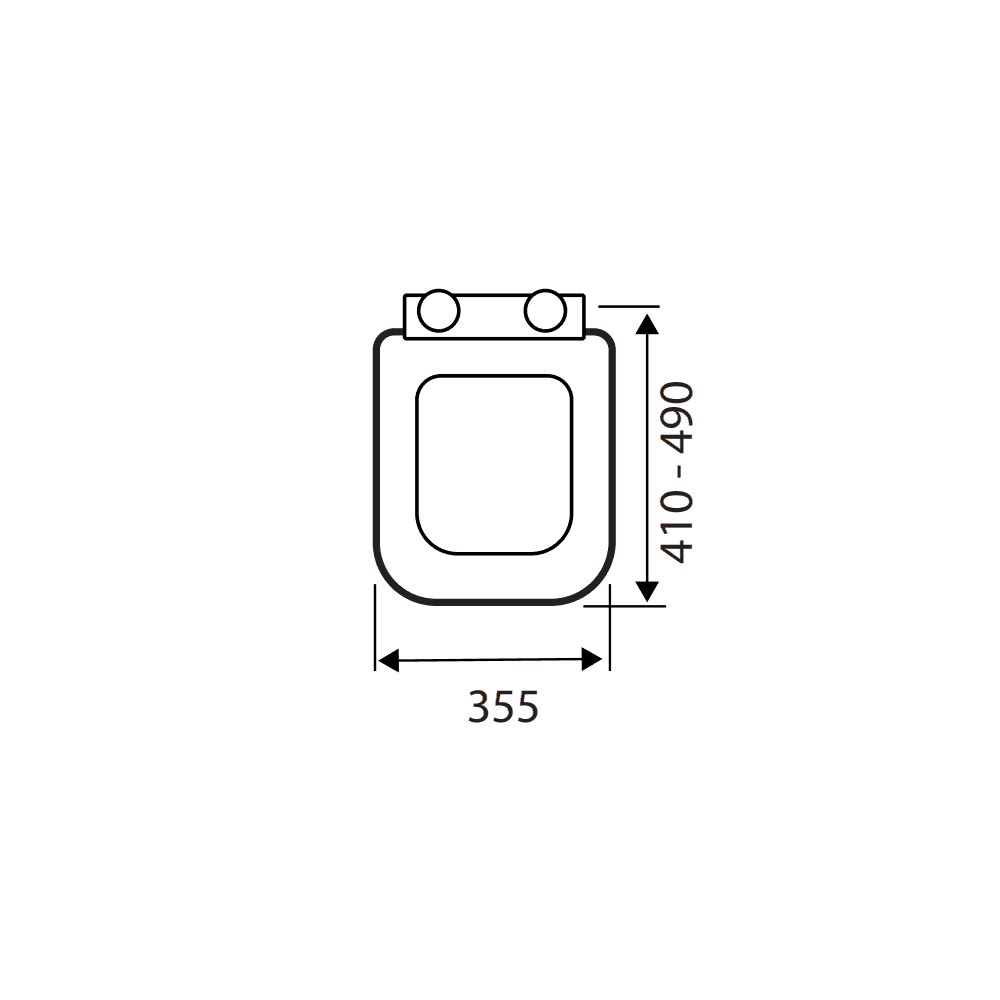 Options 600 Premium Siège à fermeture douce