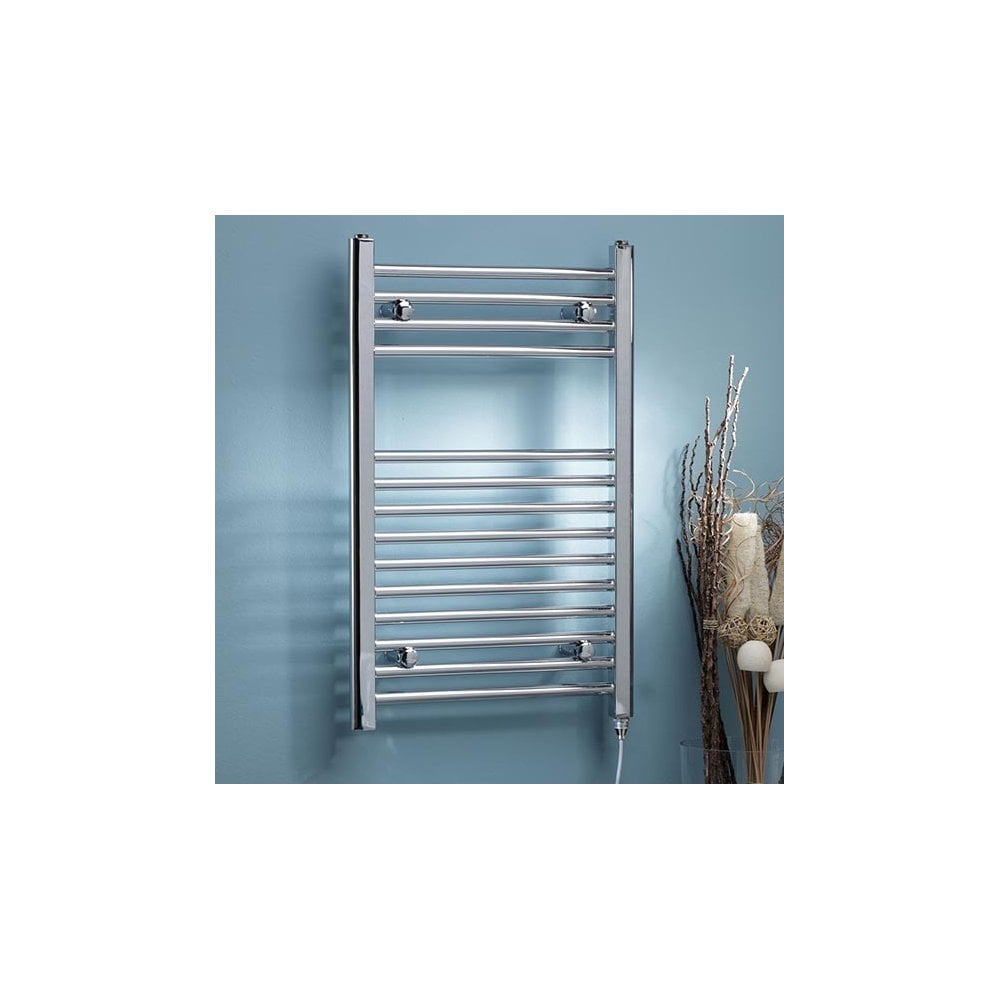 25mm Straight Towel Rail 500mm x 800mm - Chrome