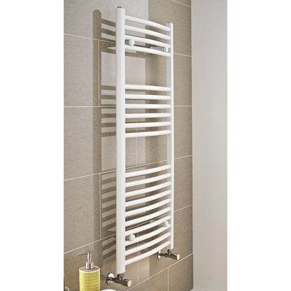 Straight Towel Rail 500mm x 1000mm White