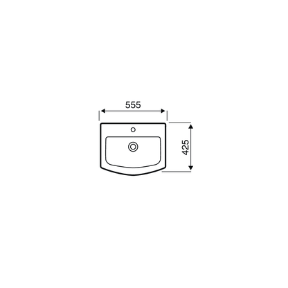 Trim 550mm Basin