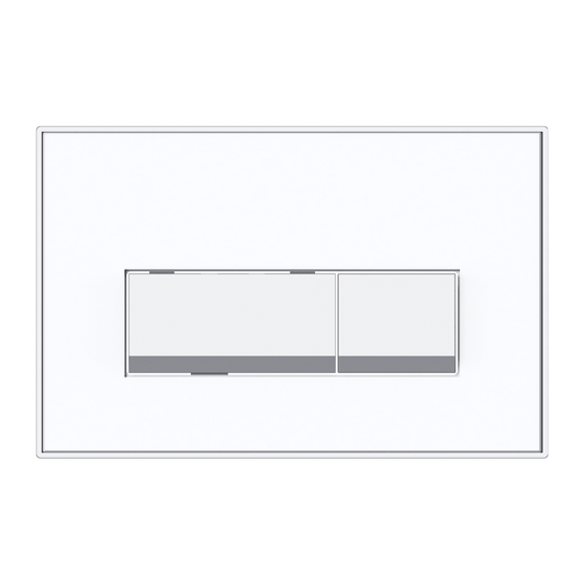 Plaque de commande Keytec en verre blanc