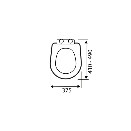 UNI 1 Standard Soft Close Seat (PP)