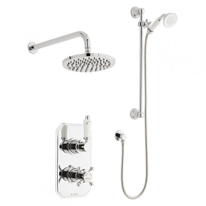 Viktory concealed thermostatic shower valve+diverter