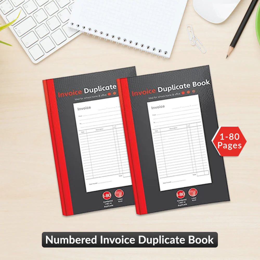 A Star Invoice Duplicate Book