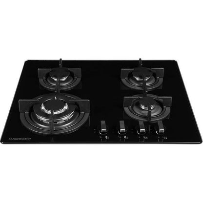 Rangemaster 60cm 4 Burner Gas on Glass Hob