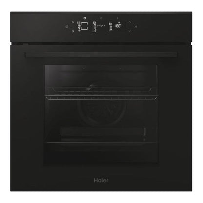 Haier Pyrolytic Oven Black Glass + Haier Compact Combination Oven with AirFry Bundle