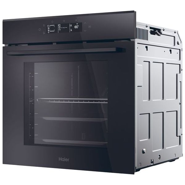 Haier Pyrolytic Oven Black Glass + Haier Compact Combination Oven with AirFry Bundle