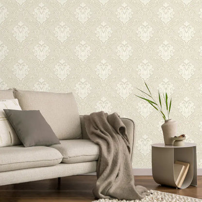 Fine Decor Vymura Florentine Damask Wallpaper