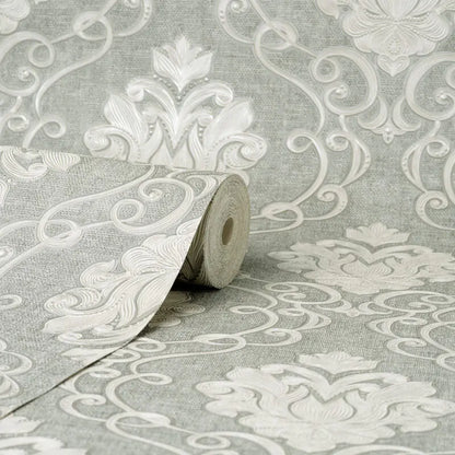 Fine Decor Vymura Florentine Damask Wallpaper