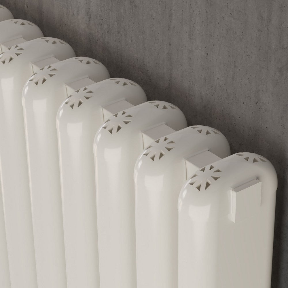 Calgary Vertical Radiator White 1800mm X 280mm